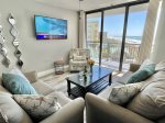 Living Area - Gulf View - Sleeper Sofa